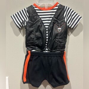 Biker 🏍️ Baby Onesie & Coordinating Shorts
